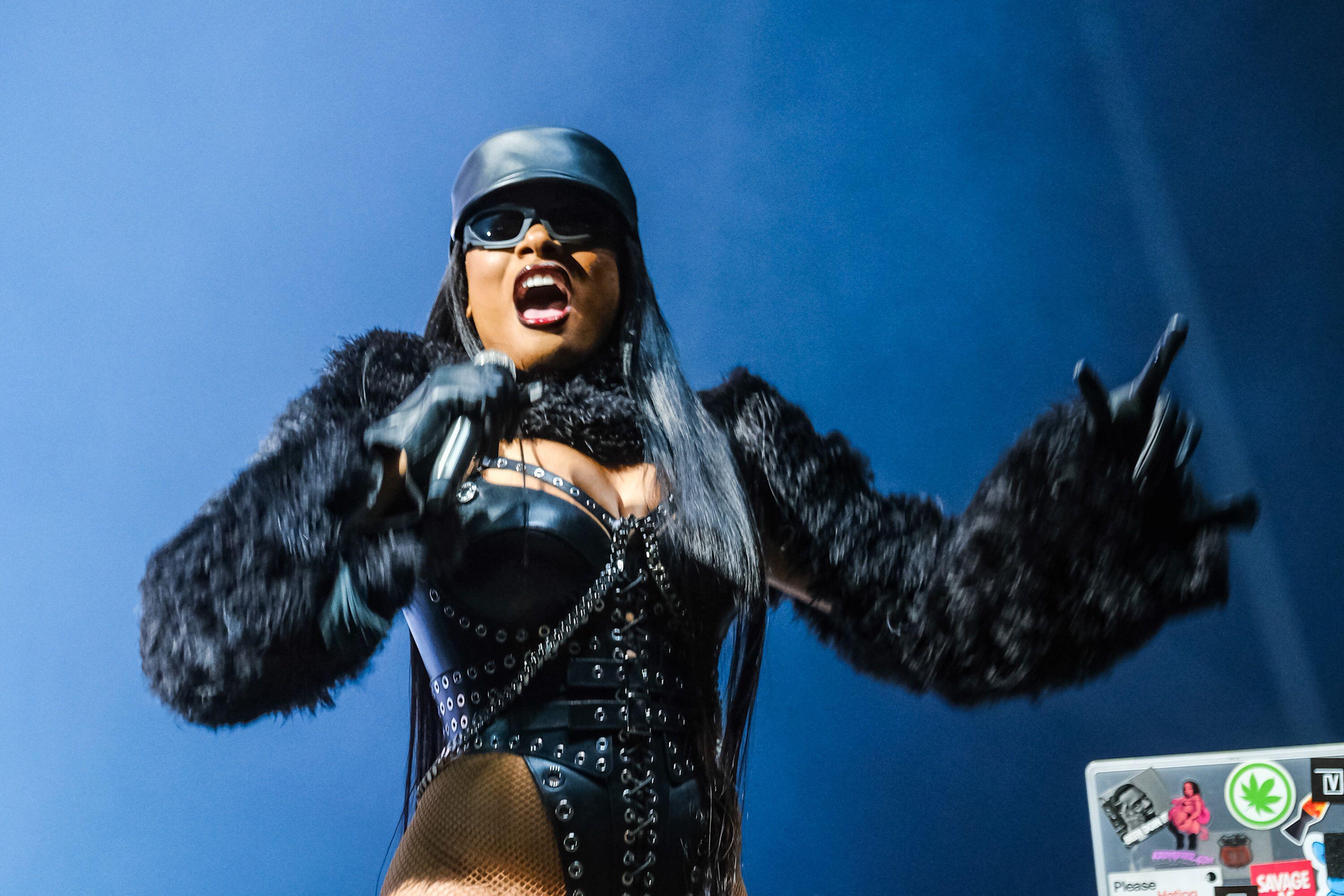 Megan Thee Stallion Glastonbury Review A Powerhouse Performance From