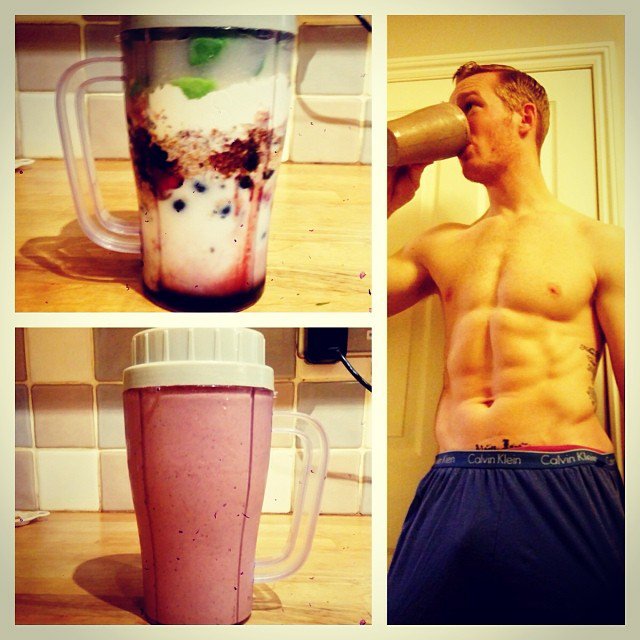 Greg Rutherford Is A Shirtless Smoothie Attitude