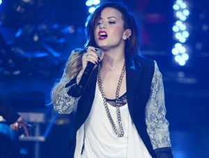 Demi Lovato performing live at Koko