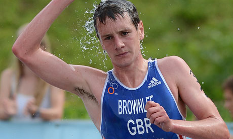 Alistair Brownlee built an underwater treadmill to aid with his recovery after injury.