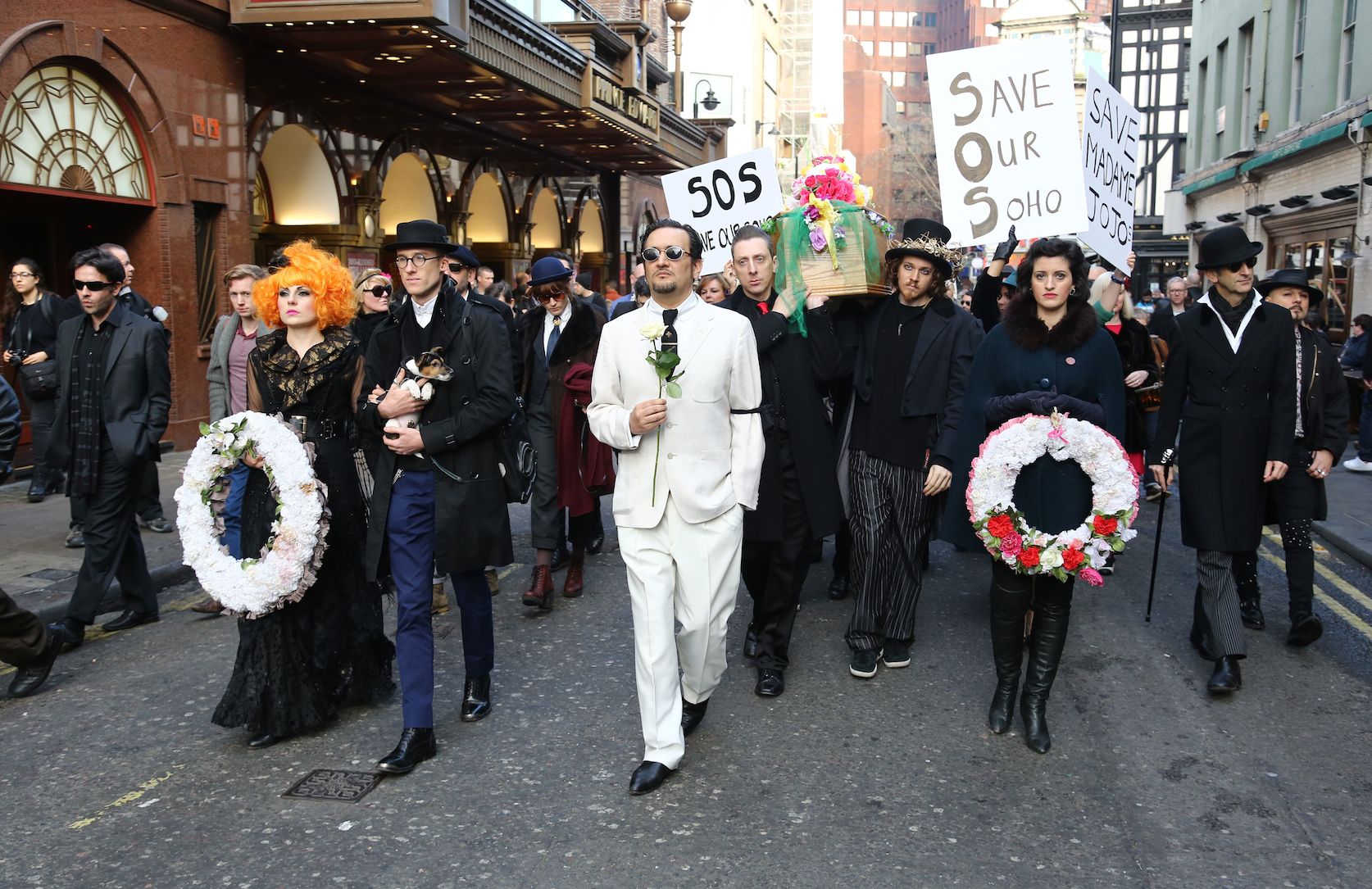 London Mourns Alexander McQueen Fabulously