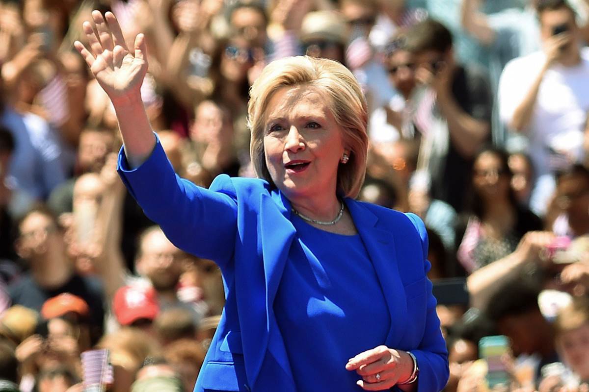 Hillary Clinton champions LGBT community in first campaign speech ...