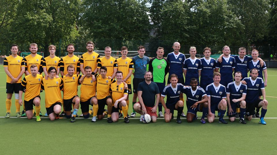 ​London Titans FC, Old vs. Young, 11 July 2015. 