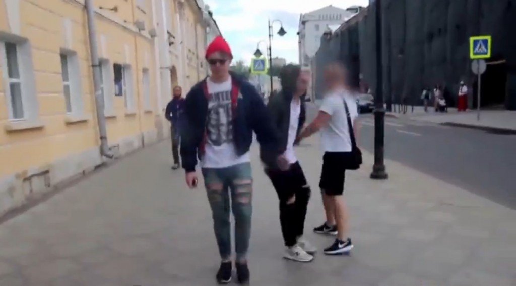 Watch: What happens when two men hold hands in Russia? - Attitude