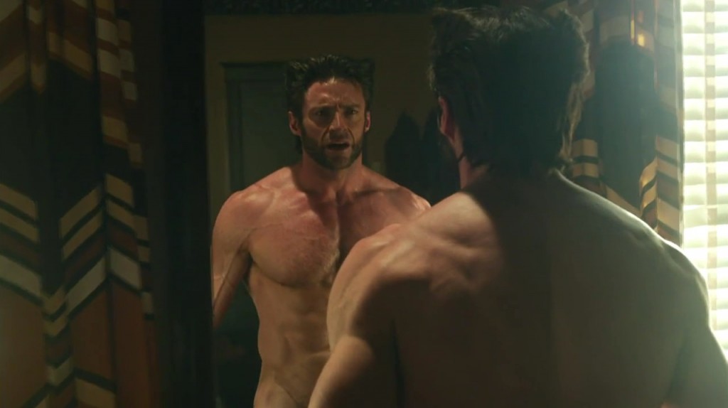 hugh jackman nude X-Men Days of Future Past