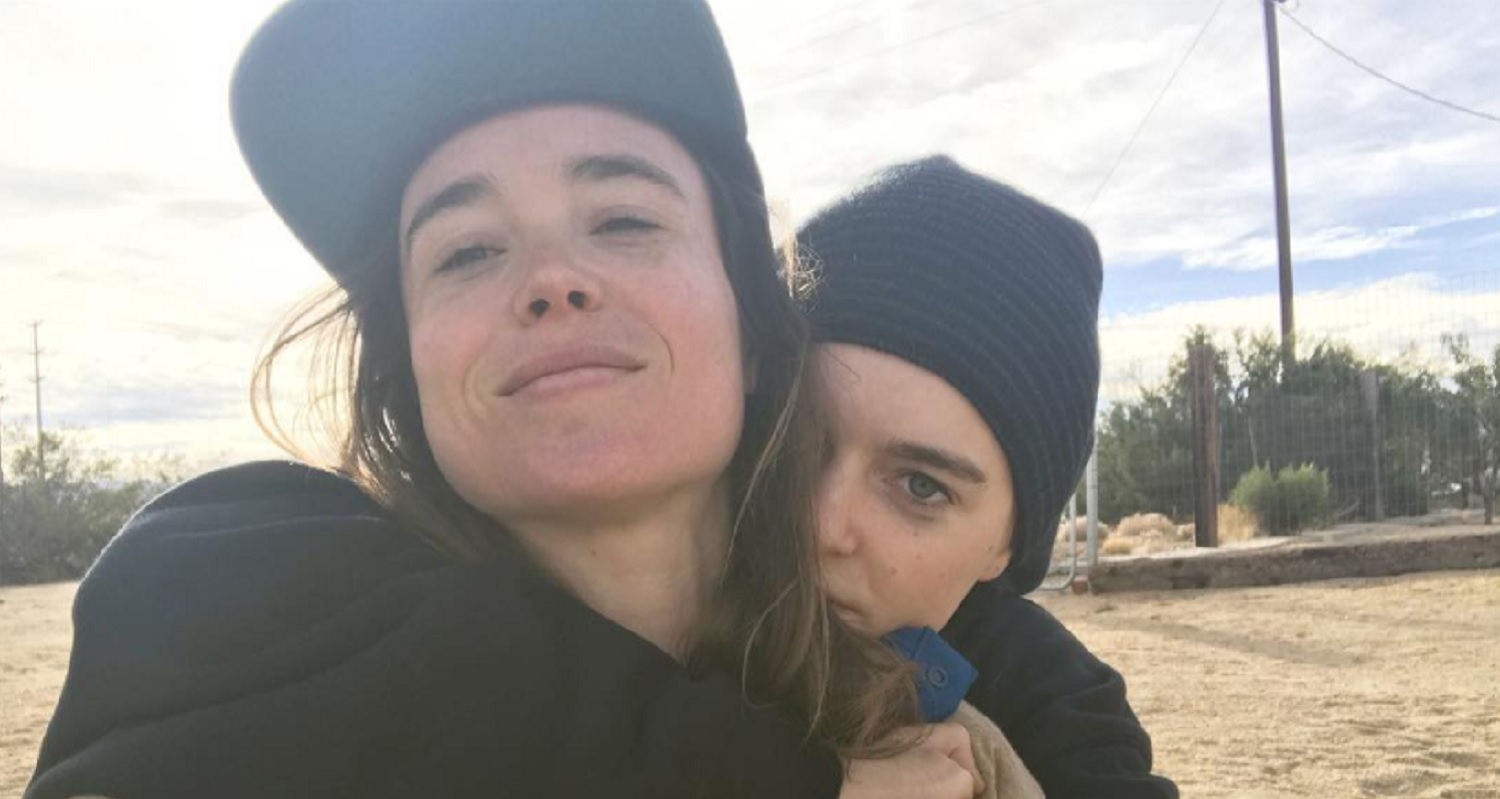 Elliot Page S Wife Emma Portner Hits Back At Troll Who Questioned Her Sexuality Attitude