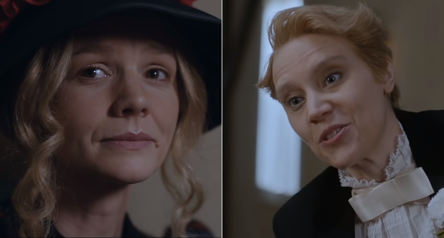 1490px x 800px - Carey Mulligan and SNL's Kate McKinnon hilariously spoof Ammonite and lesbian  period dramas - Attitude