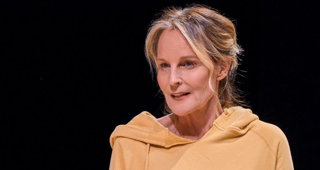 Helen Hunt (Suzanne) in Eureka Day at The Old Vic