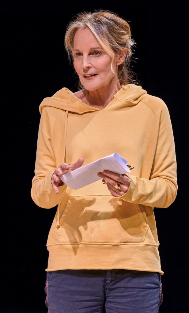 Helen Hunt (Suzanne) in Eureka Day at The Old Vic