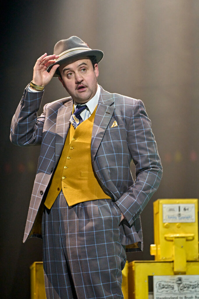 Daniel Mays as Nathan Detroit in Guys & Dolls