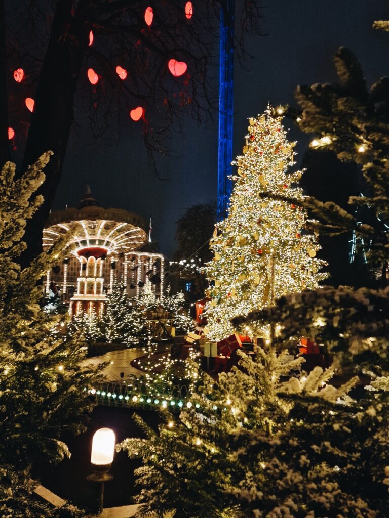 Tivoli Christmas Market in Copenhagen