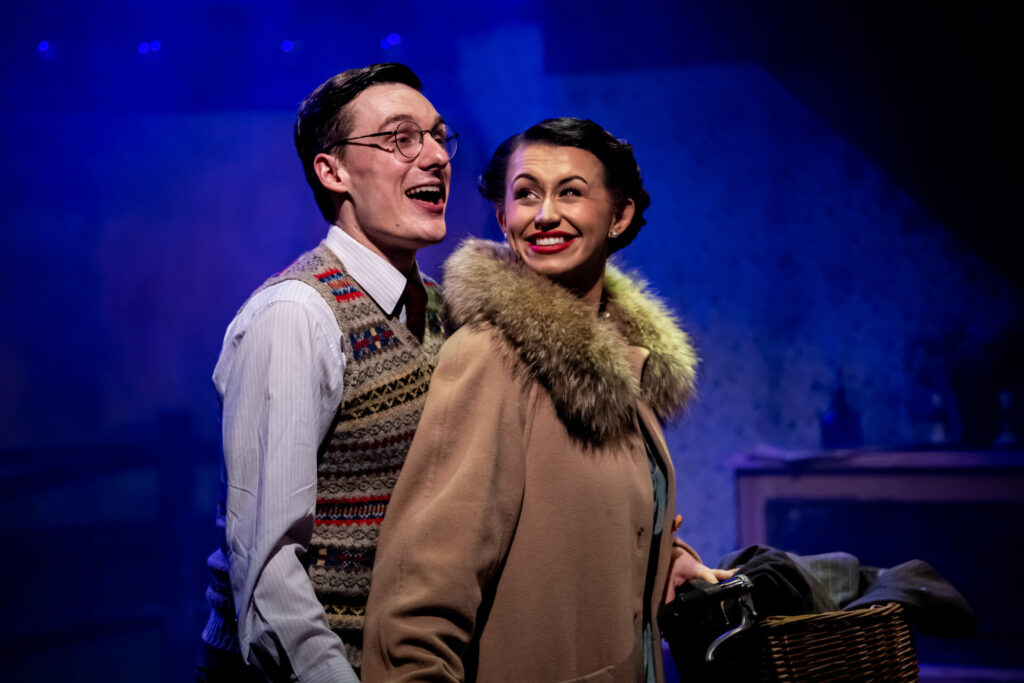 Sam Kipling and Amelia Artherton in Betty Blue Eyes