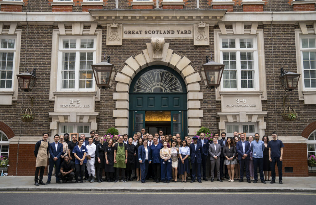 Staff at Great Scotland Yard Hotel