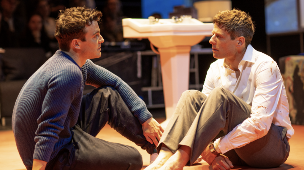 Luke Thomas and James Norton in A Little Life (Image: Jan Versweyveld)