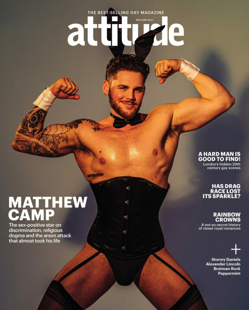 Matthew Camp Steamy Pics Of Attitudes Bold Cover Star Attitude