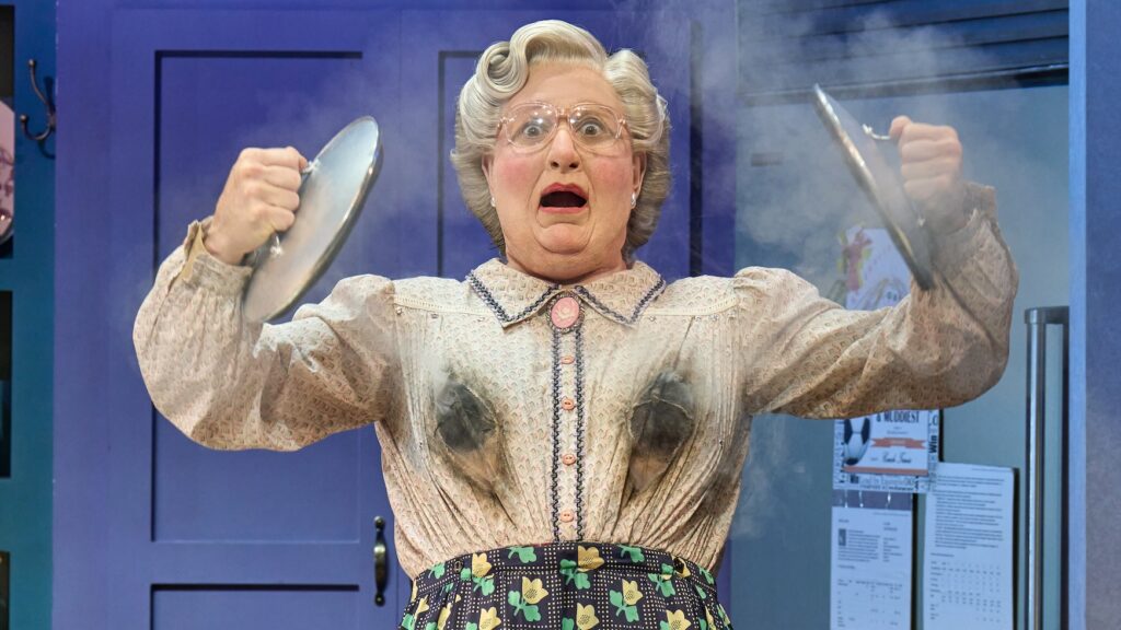 Mrs. Doubtfire the musical (original London cast). Photo credit Manuel Harlan (4)