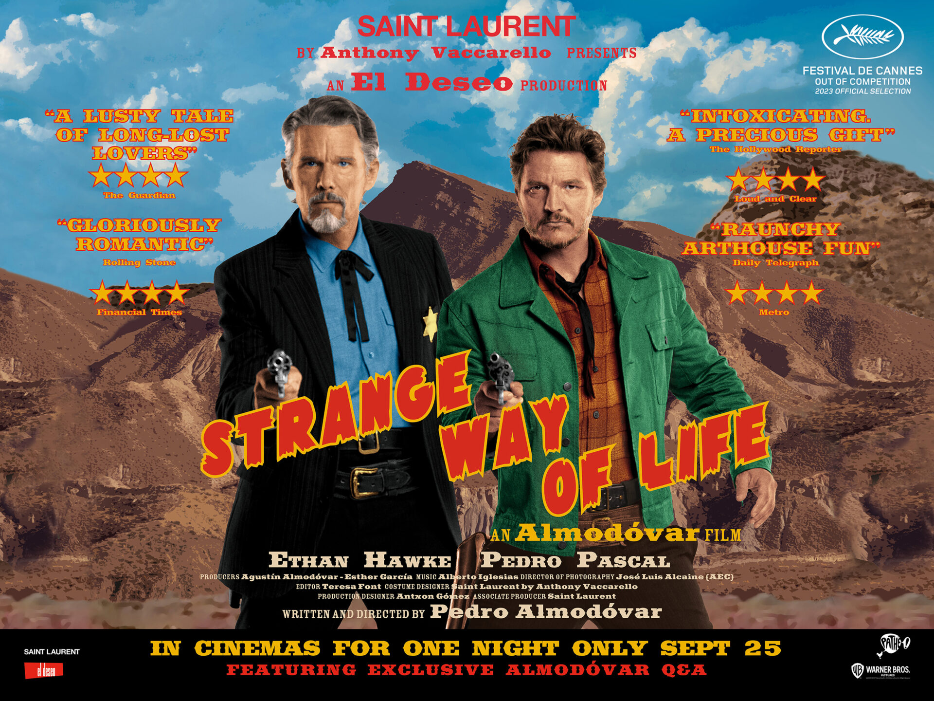 Strange Way of Life starring Pedro Pascal gets UK release date