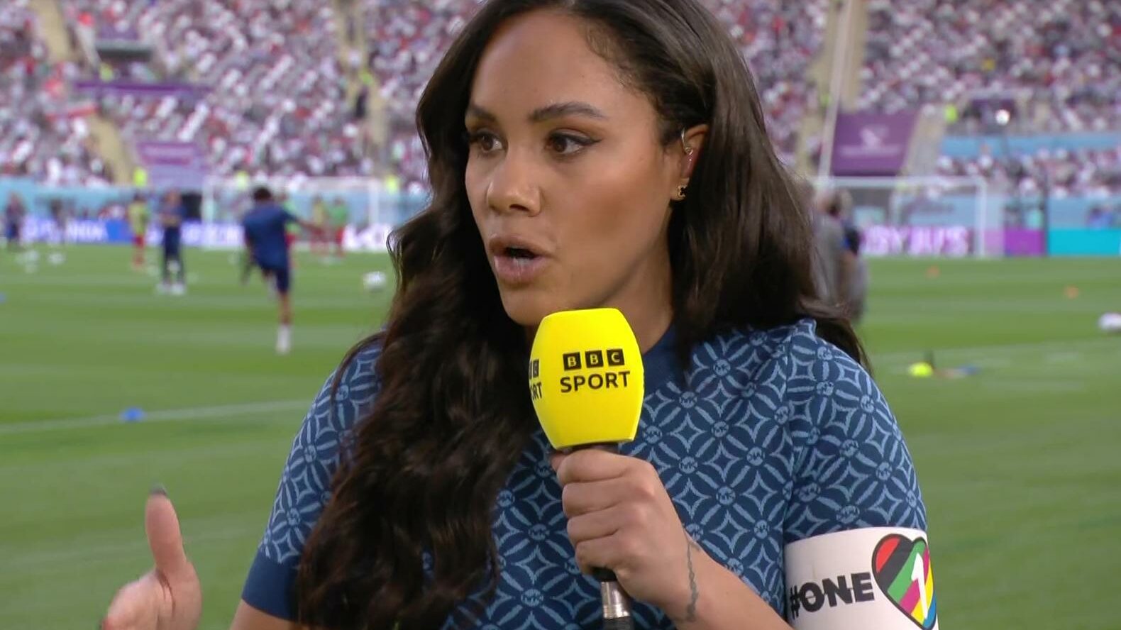 Alex Scott on ‘cost’ of wearing rainbow armband in Qatar - Attitude