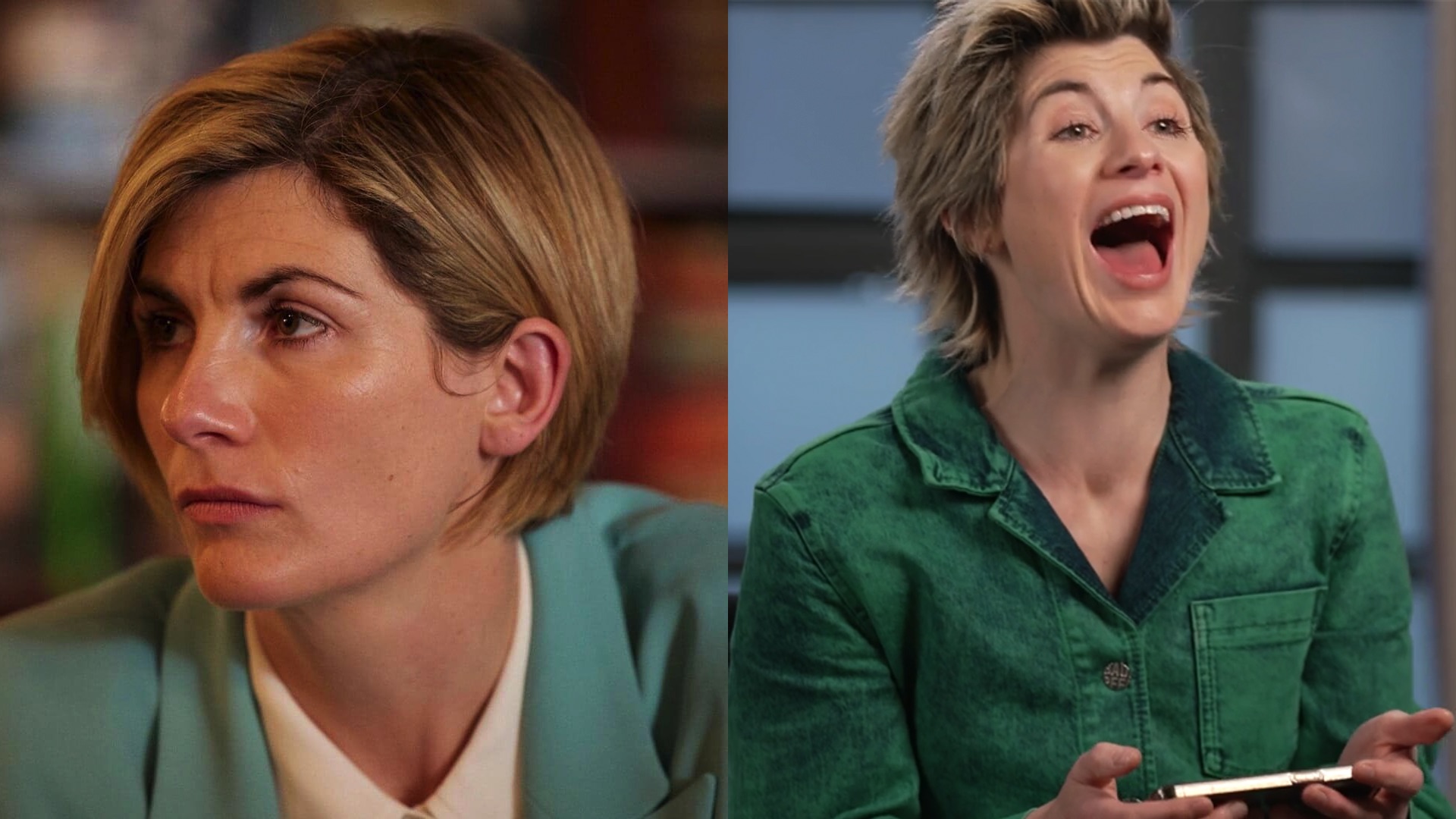 Jodie Whittaker reacts to 'f***ing ace' St Trinian's drag act - Attitude