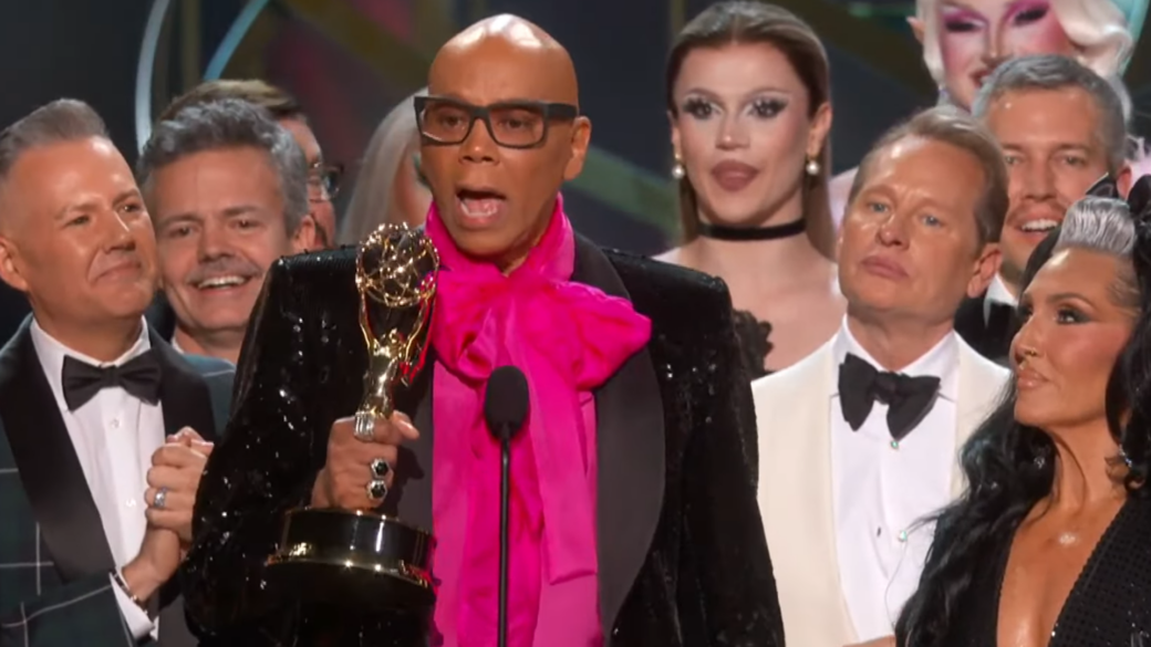 Drag Race's RuPaul addresses anti-drag critics in powerful Emmys speech ...