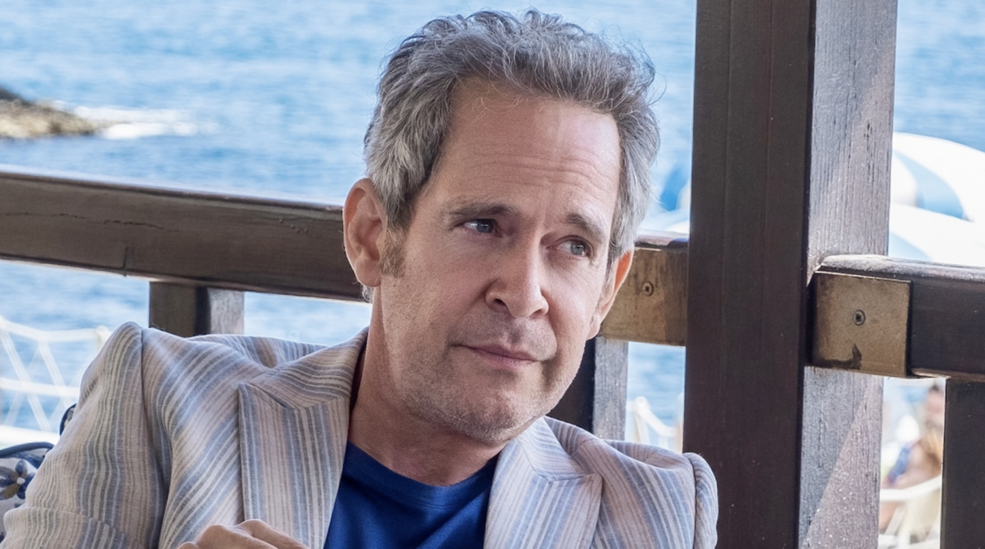 Tom Hollander in The White Lotus (Image: HBO)