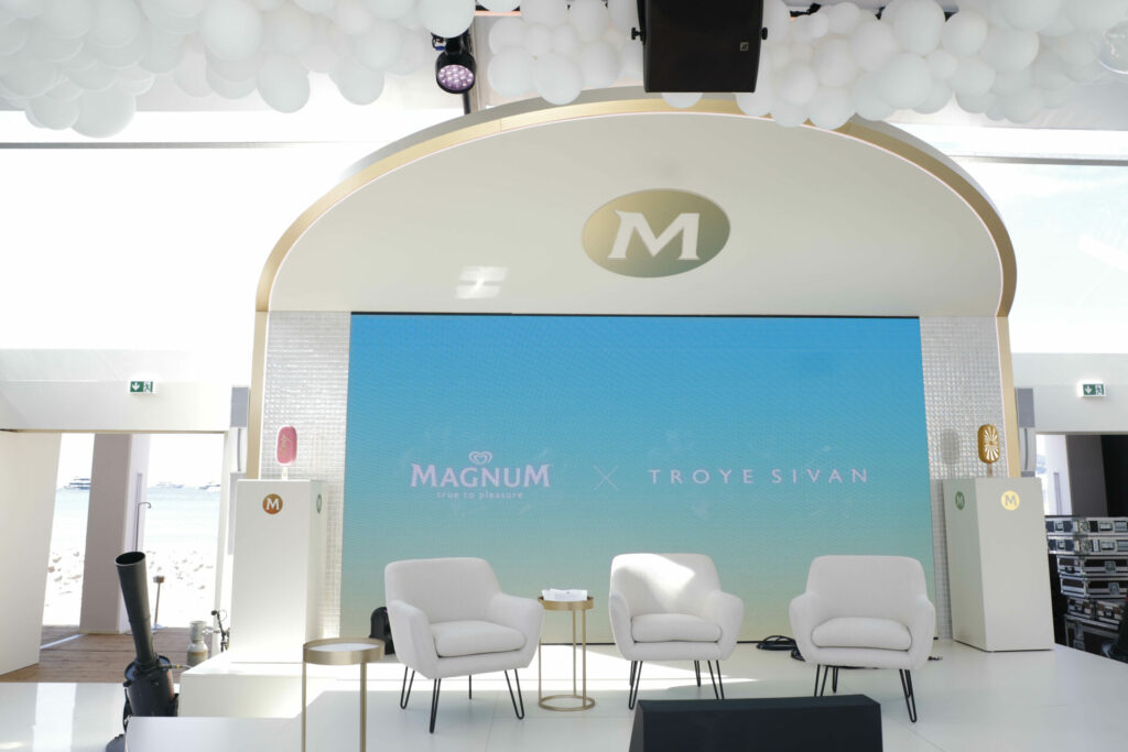 Magnum Wherever Pleasure Takes You party in Cannes