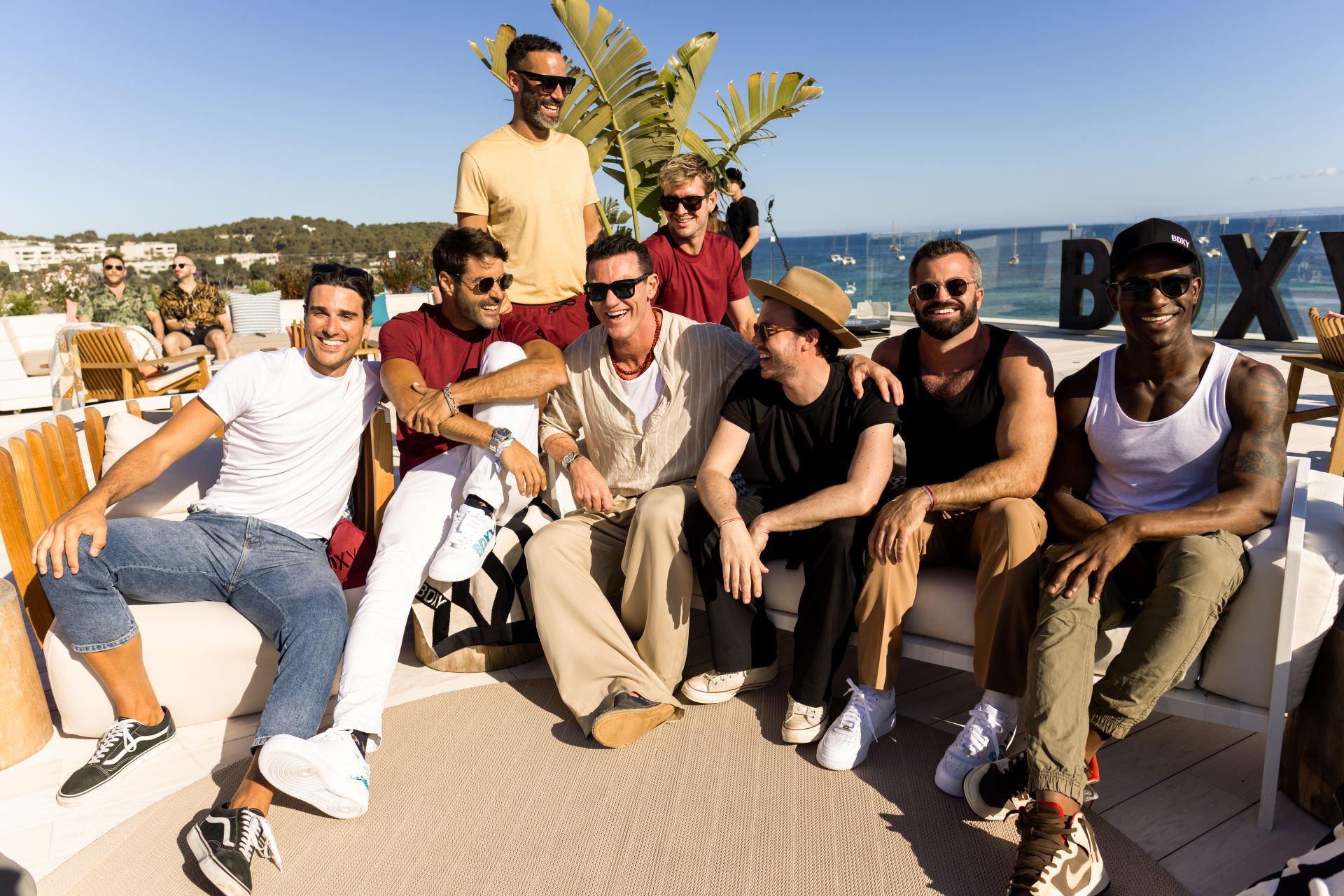 Luke Evans launches fashion brand BDXY with glitzy party in Ibiza ...