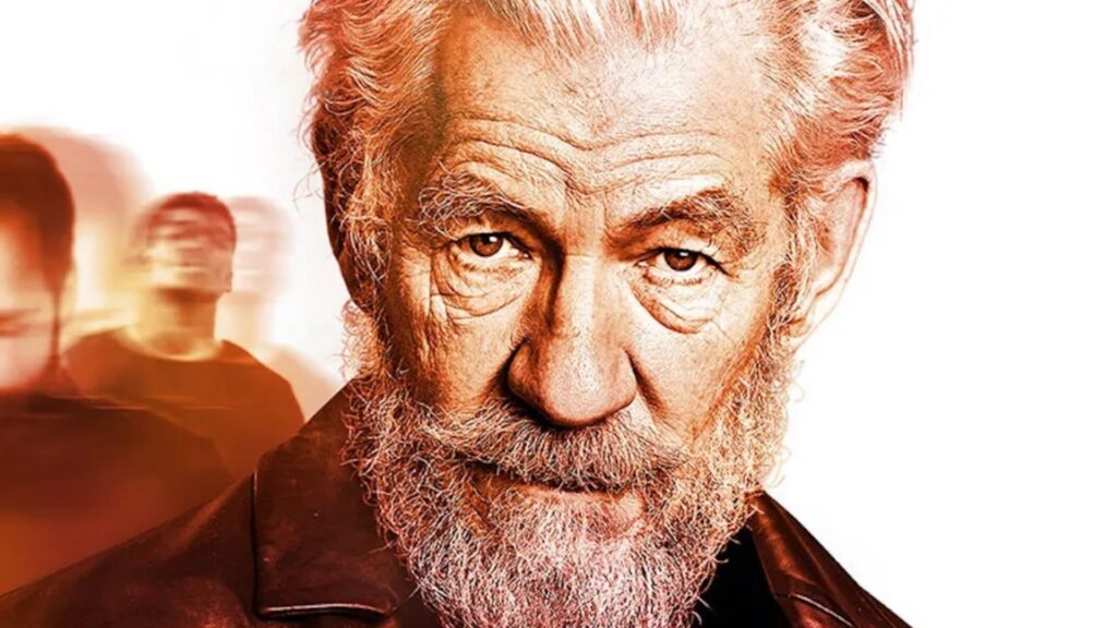 Sir Ian McKellen in the poster for Player Kings