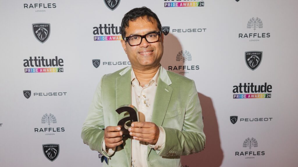 Paul Sinha at the awards ceremony