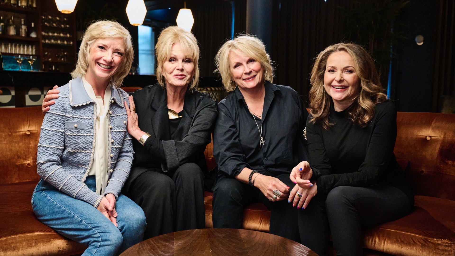 Jane Horrocks, Joanna Lumley, Jennifer Saunders and Julia Sawalha