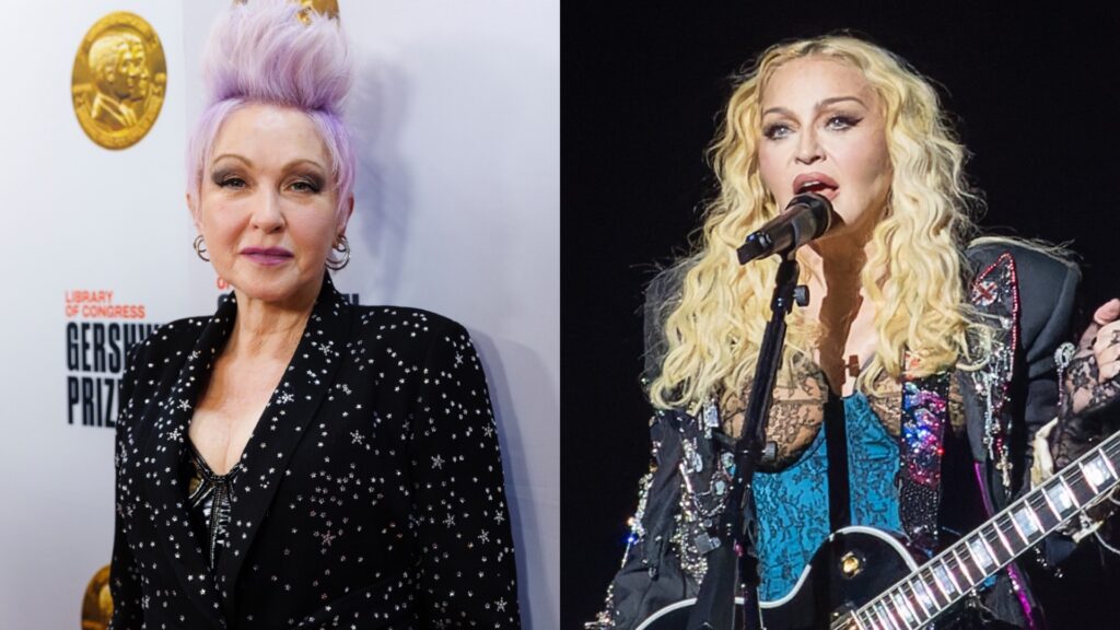 Cyndi Lauper 'sad' she was pitted against Madonna in the 80s: 'I would ...