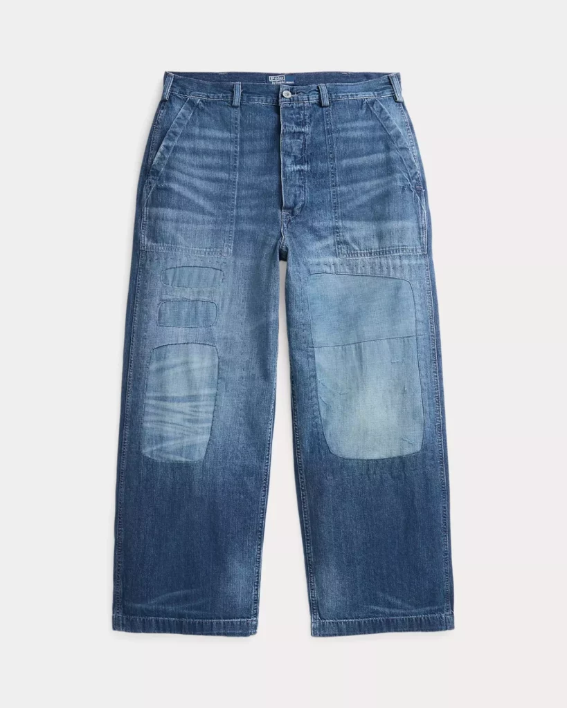 A pair of blue jeans