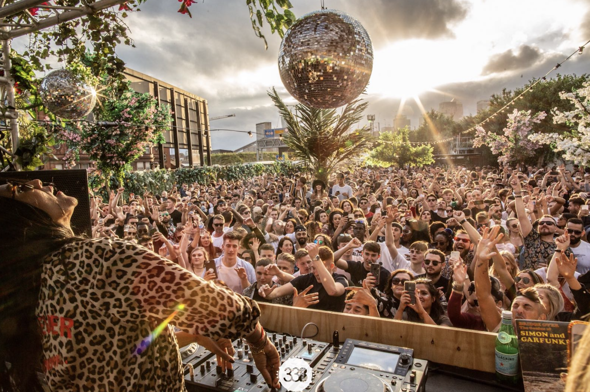 Smokin Jo performing a DJ set