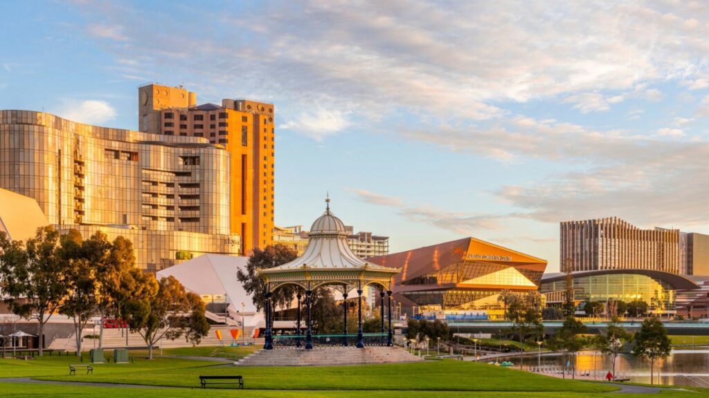 Panaromaic view of Adelaide