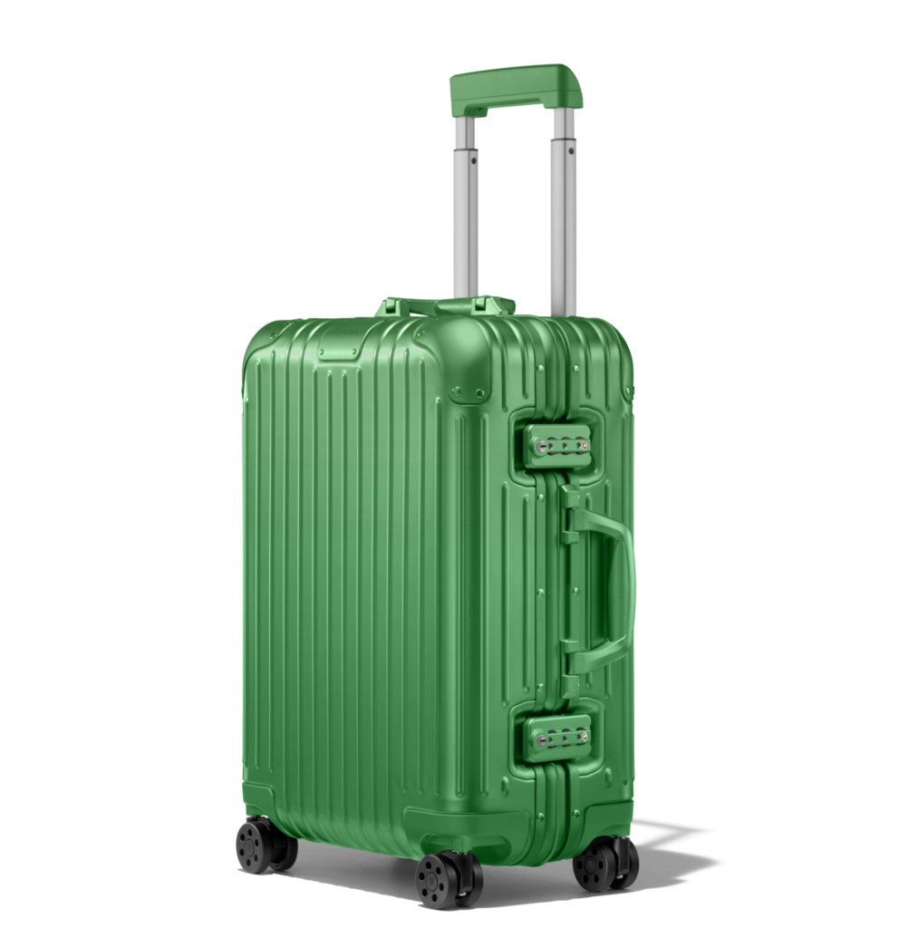 Green suitcase 