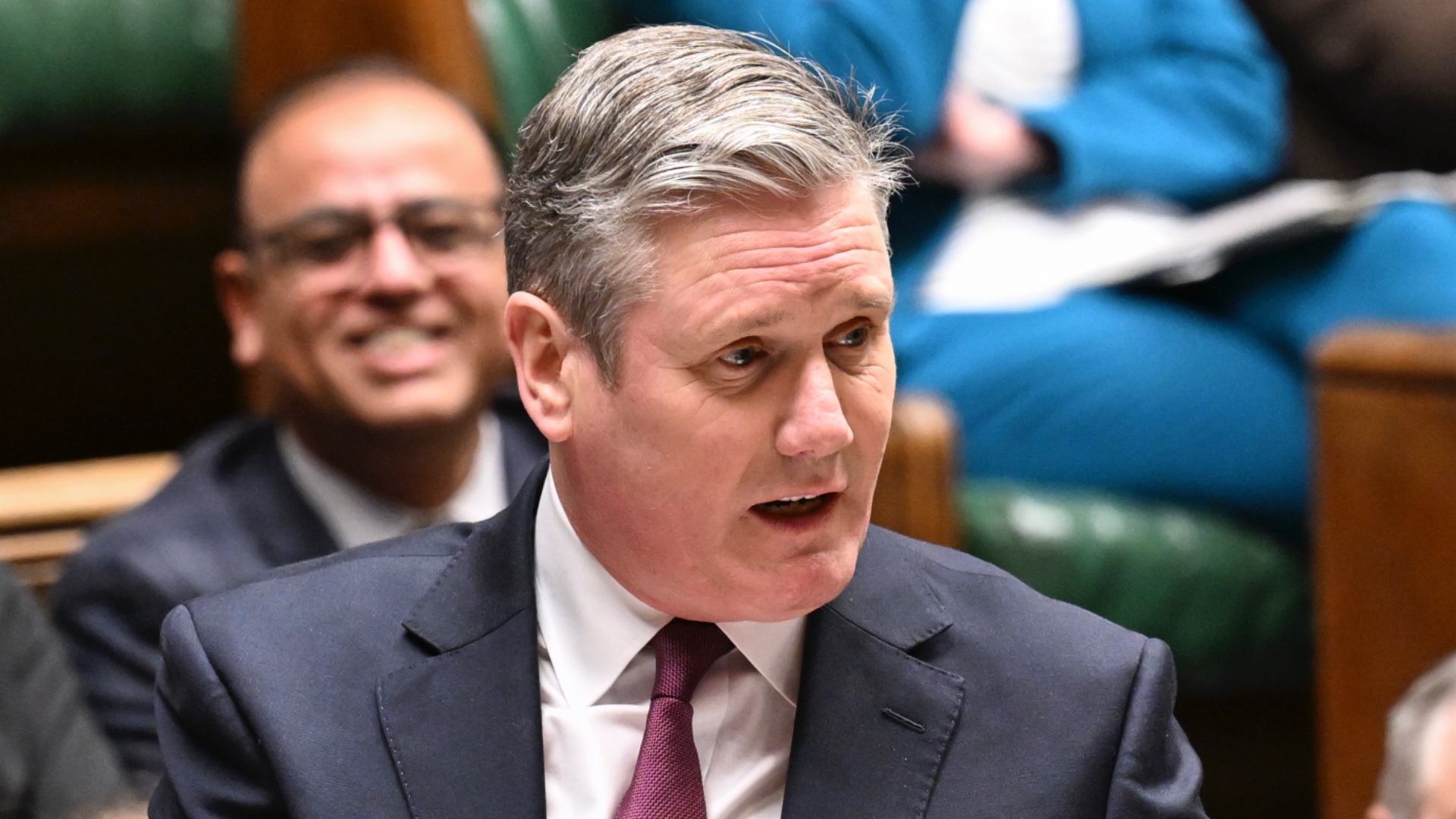 Sir Keir Starmer in UK Parliament