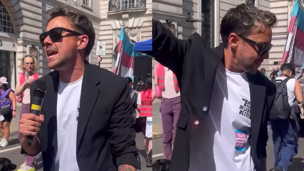 Jude Guaitamacchi at London Trans Pride