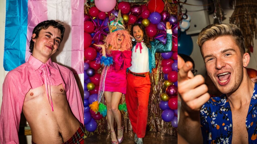 Party-goers at Margate Arts Club's Big Gay Prom (Images: Stephen Daly)