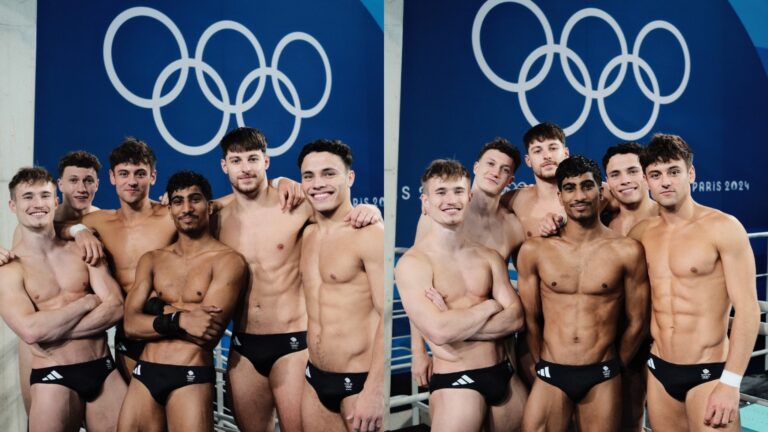 Tom Daley and his fellow Team GB buddies in Paris this week