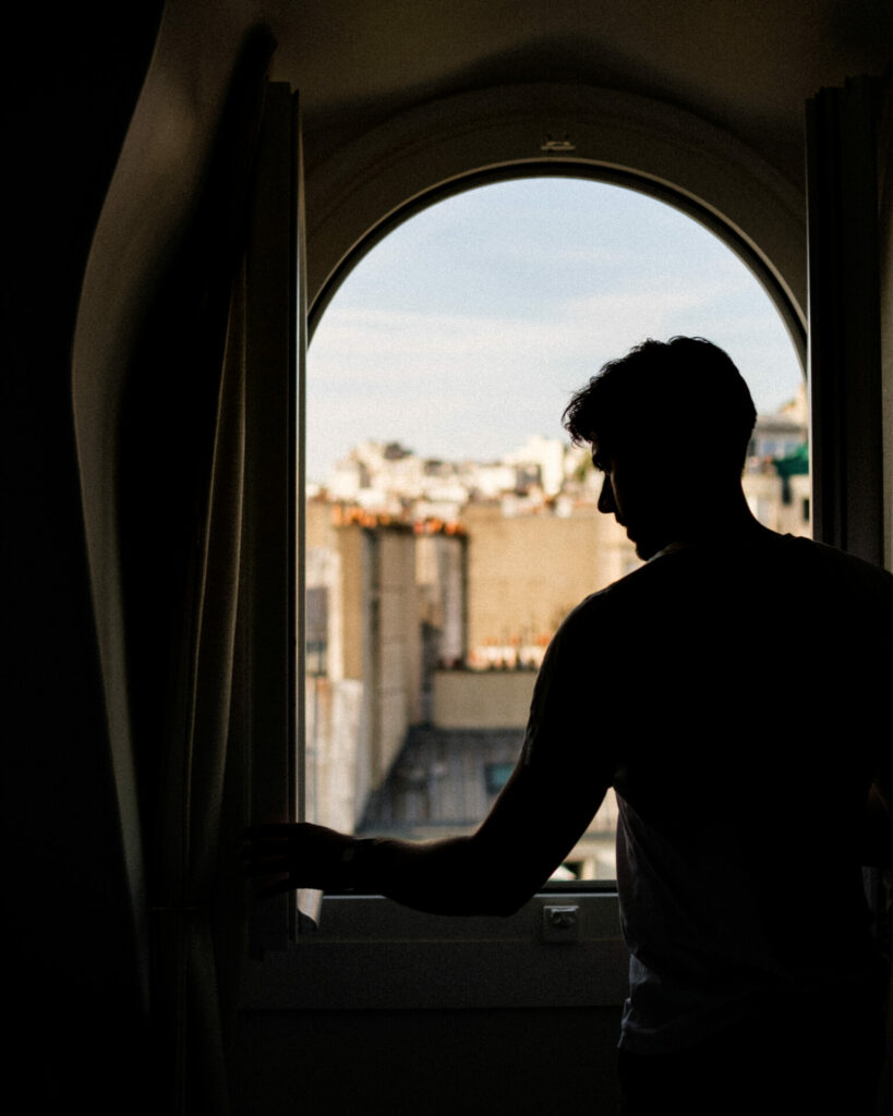 View from a Hôtel Rochechouart room