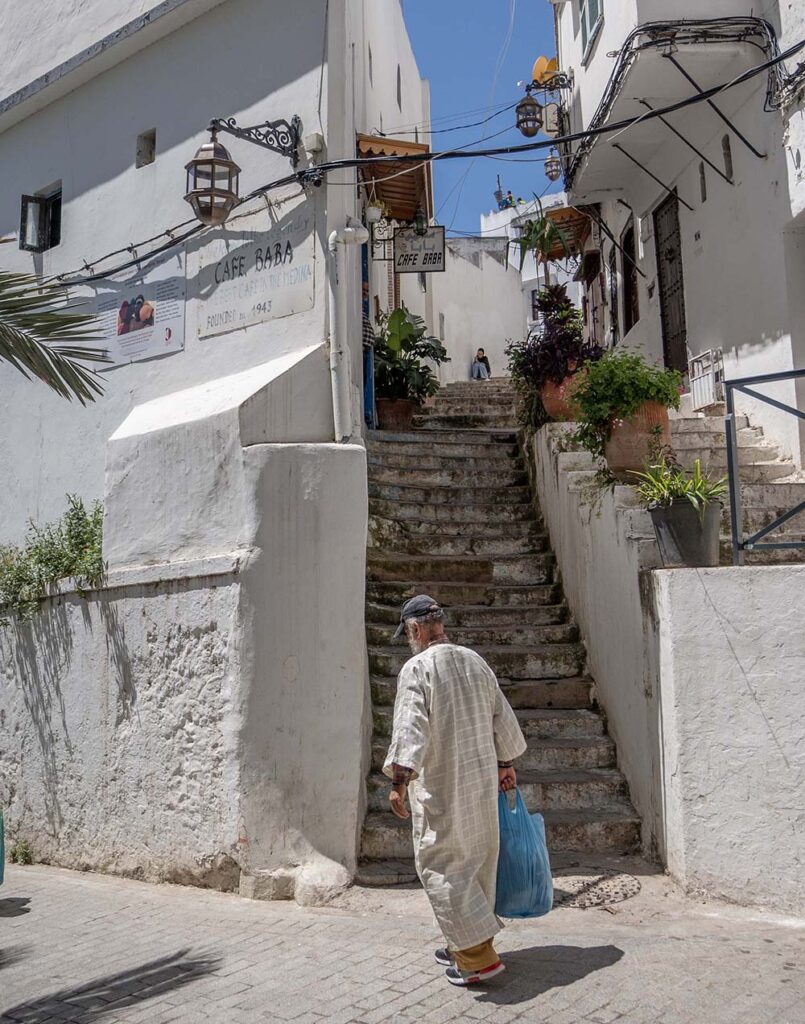 Cafe Baba in Tangier medina