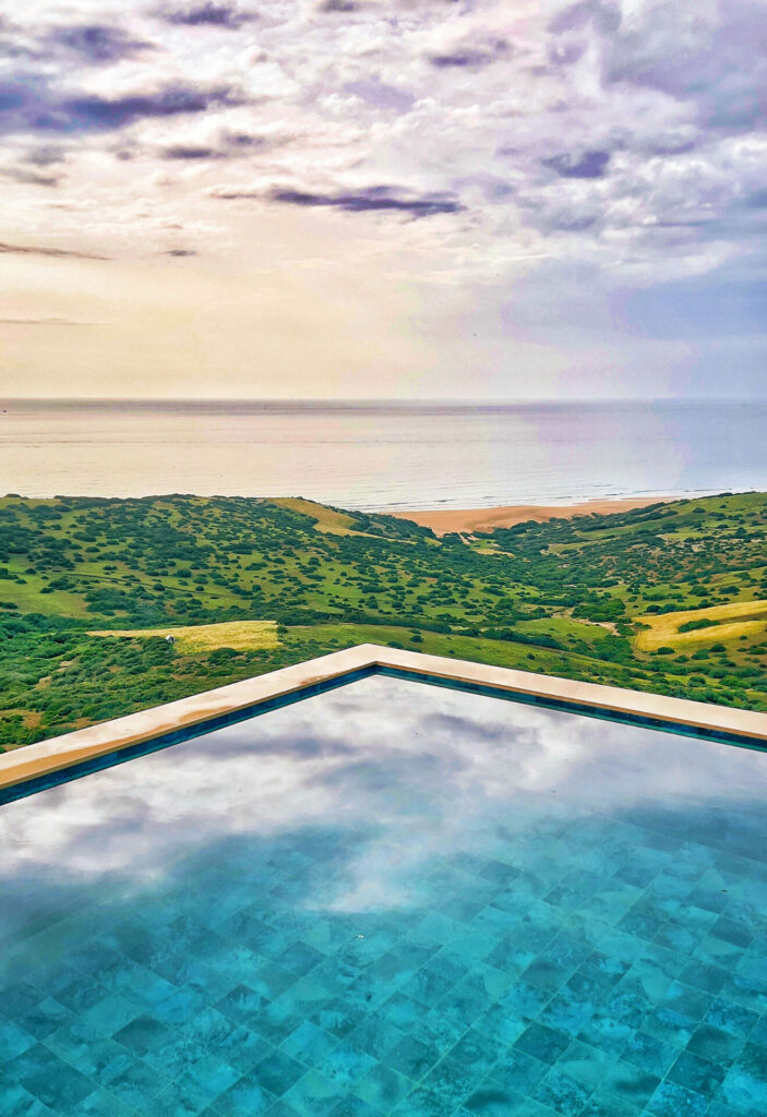 A private pool attached to one of the suites at La Fiermontina Ocean