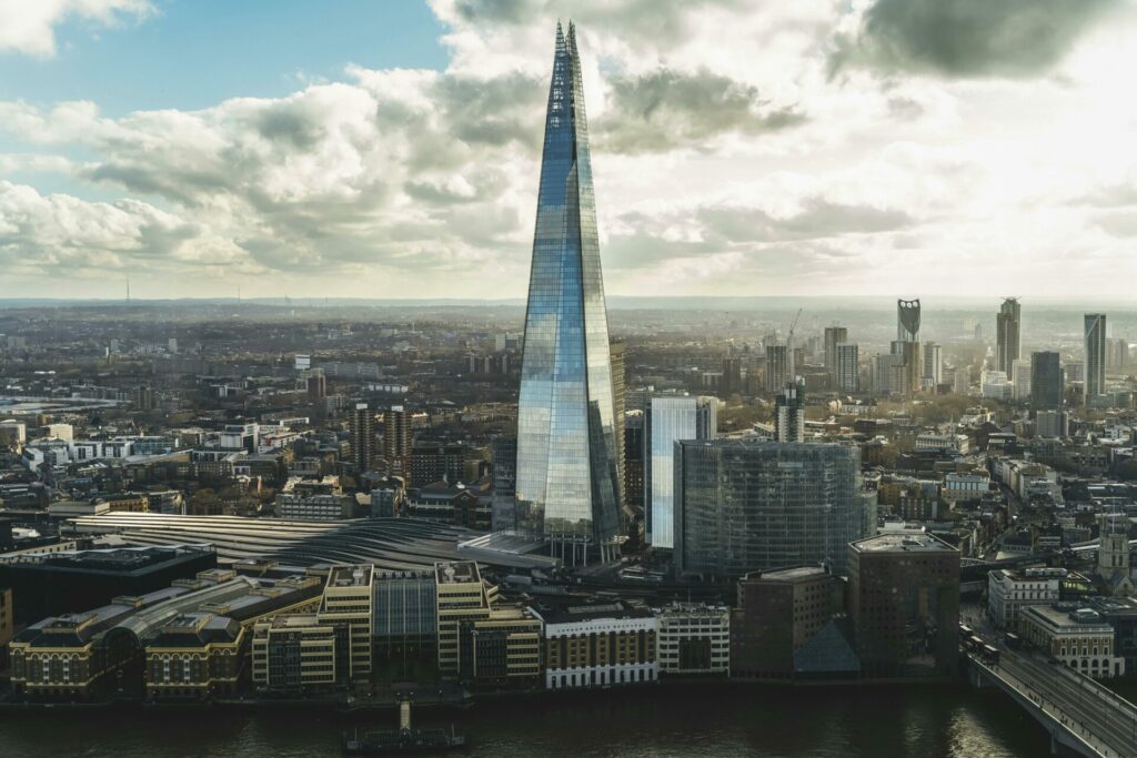 The Shangri-La The Shard, London is located in London's tallest building