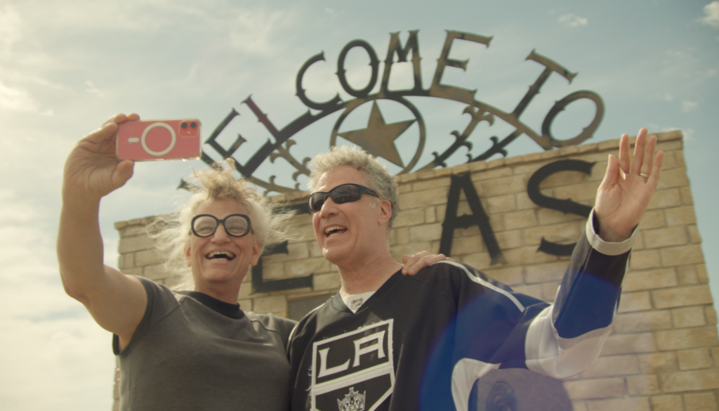 Harper Steele and Will Ferrell (Image: Netflix)