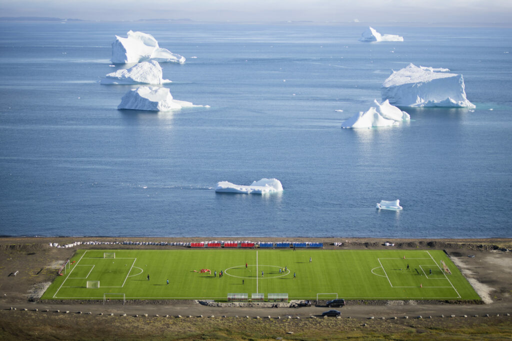 Glaciers on Greenland 