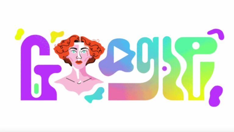 SOPHIE'S Google Doodle was unveiled today