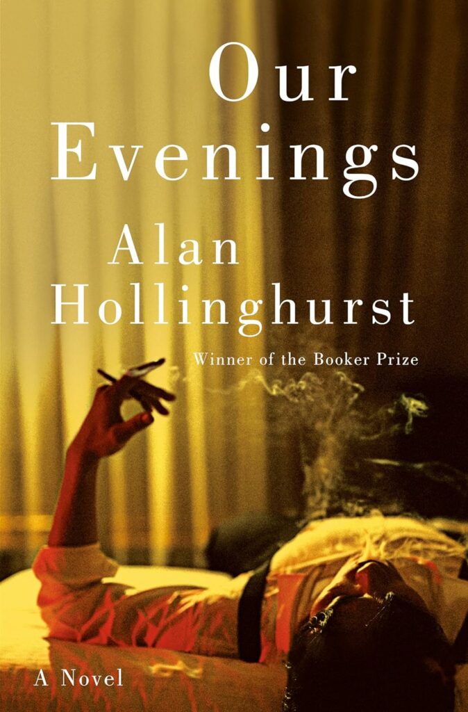 The front cover of Our Evenings by Alan Hollinghurst