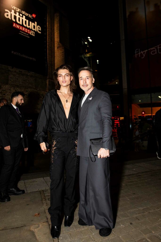 David Furnish and Damian Hurley