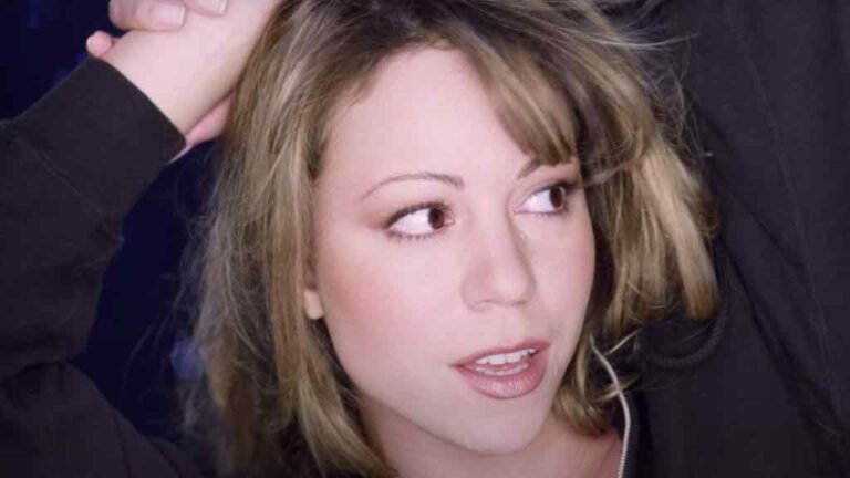 Mariah in the 1995 video for 'Fantasy' - recorded around the same time as the grunge album (Image: Columbia)