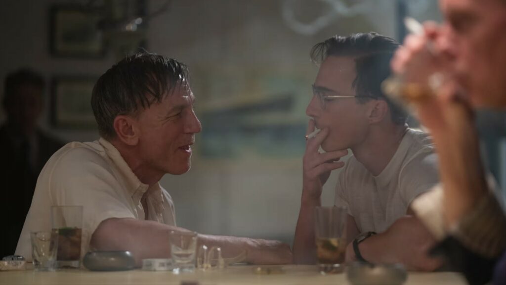 Daniel Craig and Drew Starkey in Queer